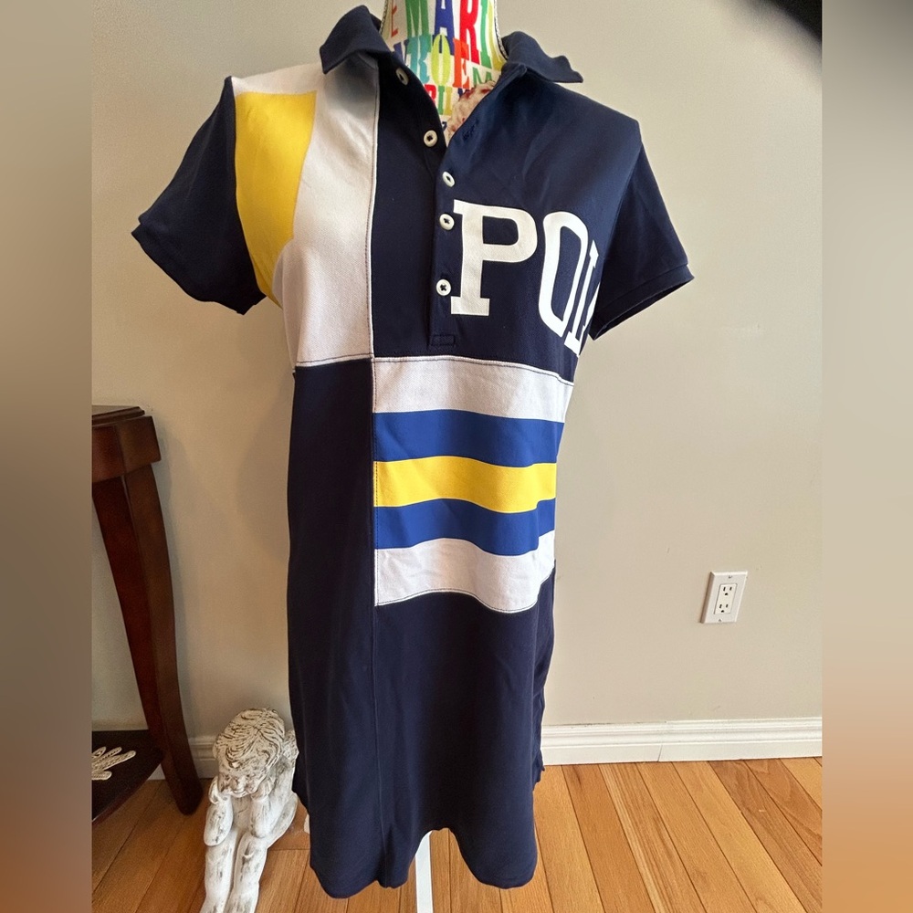 Polo Ralph Lauren Colorblock Tshirt Dress. Excellent condition.